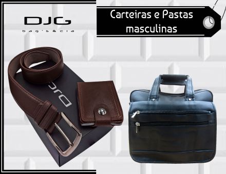 Carteiras e Pastas Masculinas
